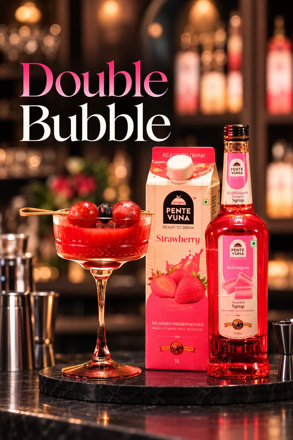 Double Bubble Mocktail poster